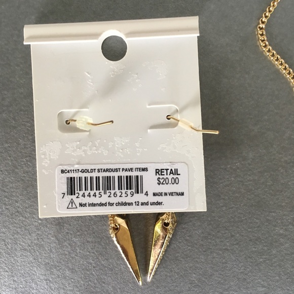 BCBG necklace/earring set - Picture 3 of 5